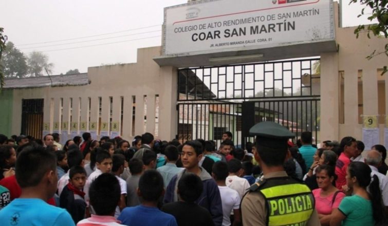 COAR San Martín convoca a su proceso de admisión 2020