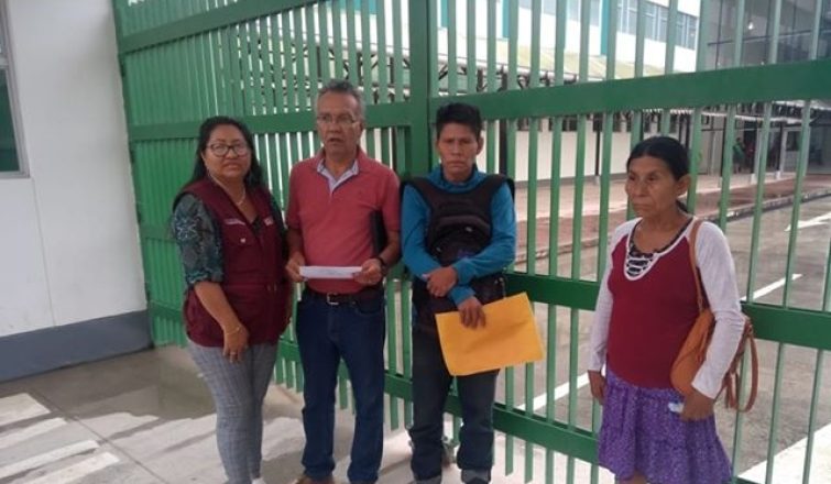 Familiares de recluso nativo con cáncer llegaron a Moyobamba