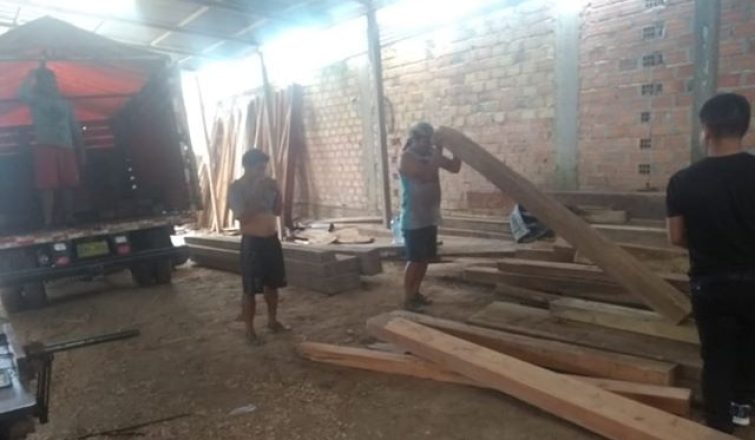 Incautan más de 12 mil pies de madera