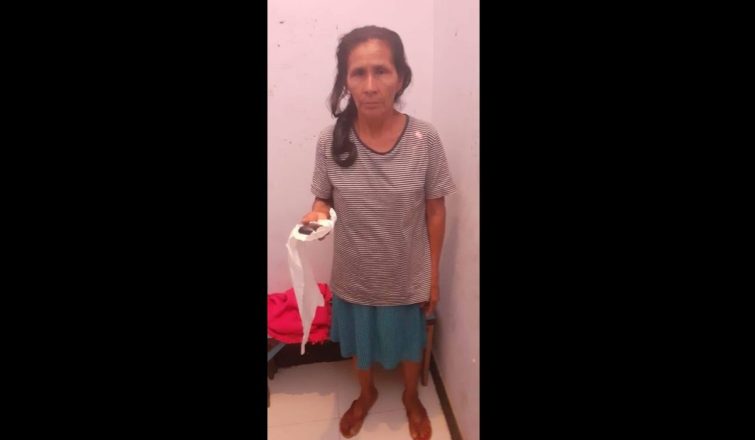 Intervienen a mujer de avanzada edad por intentar ingresar celular al penal