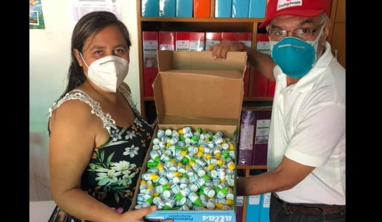 Más dosis de ivermectinas fueron donados por Colectivo Alto Mayo
