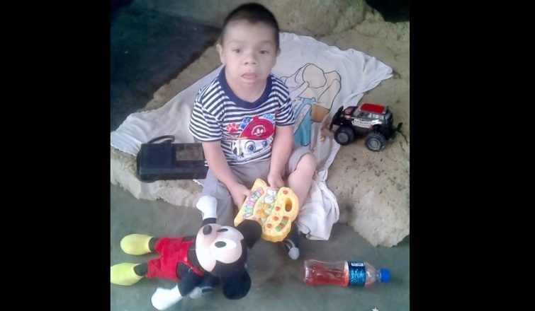 Niño con “Descreimiento