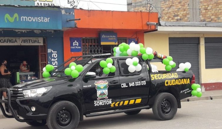 Nuevos vehículos para Seguridad Ciudadana en Soritor