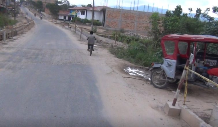 Obra de Ciclovia estará paralizada por un mes aproximadamente