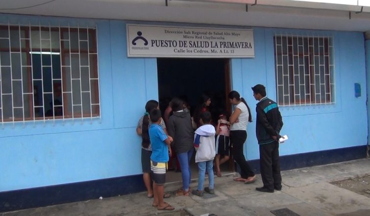 Reducen personal en puesto de salud de “La Primavera”