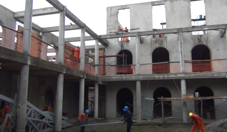 Reiniciaron obra del Centro Cultural I Etapa