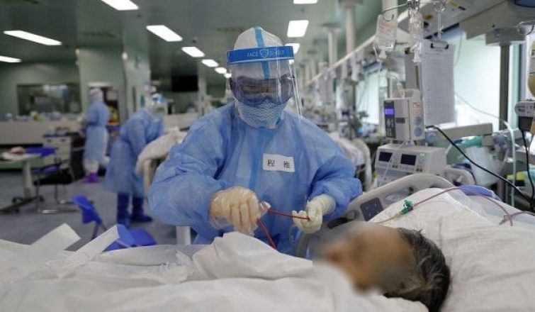 personas infectadas en los hospitales