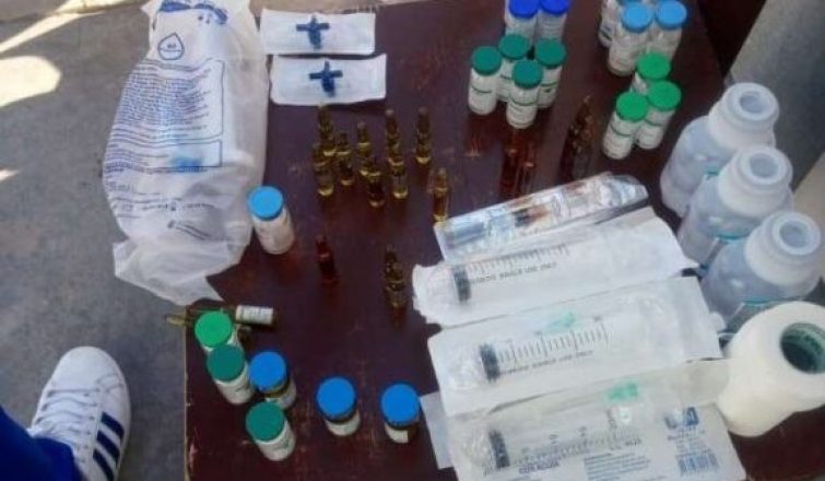 tráfico de medicinas