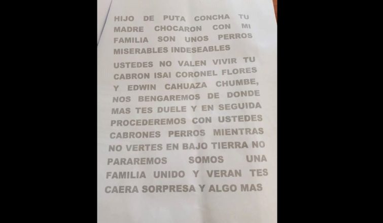 “Mafia del Título” continua con amenazas de muerte